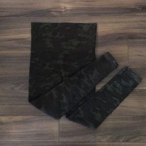 Spanx camo leggings